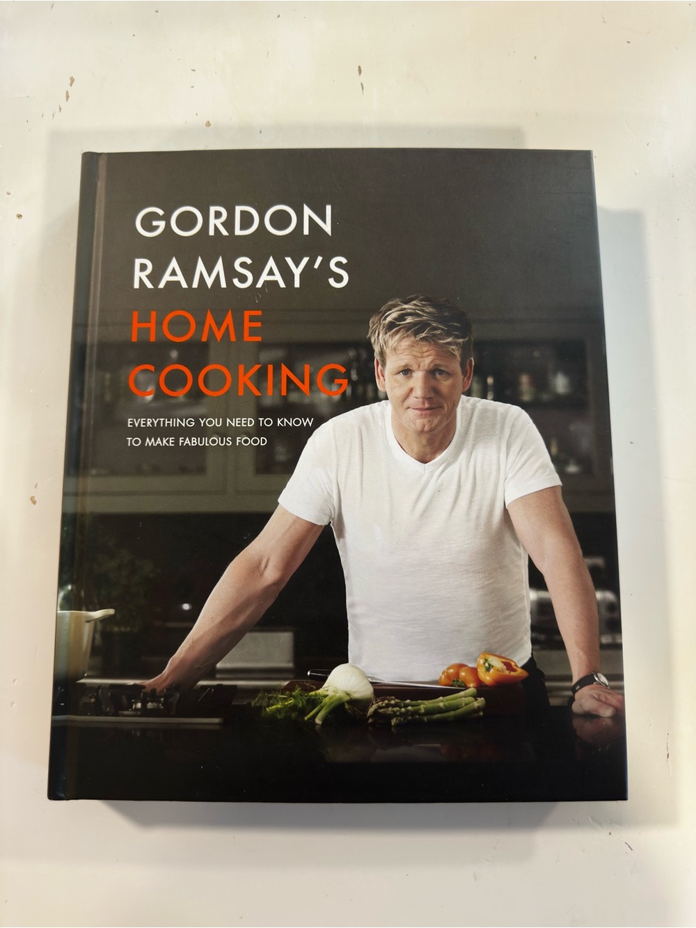 's Home Cooking Cookbook - White & Orange Cover